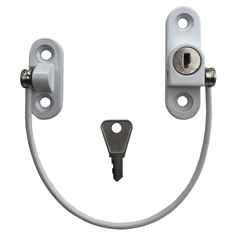 ASEC VITAL 200mm x 3mm Lockable Cable Window Restrictor