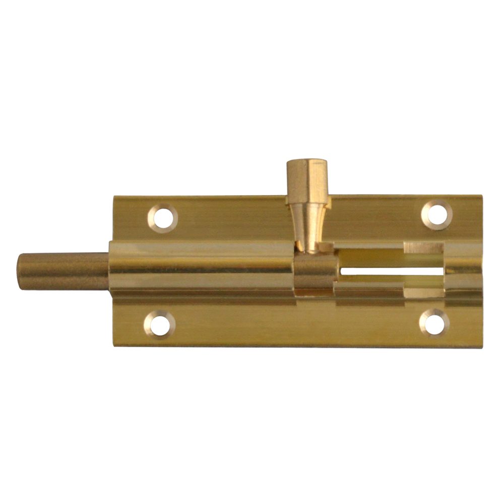 ASEC VITAL Brass 25mm Wide Straight Barrel Bolt