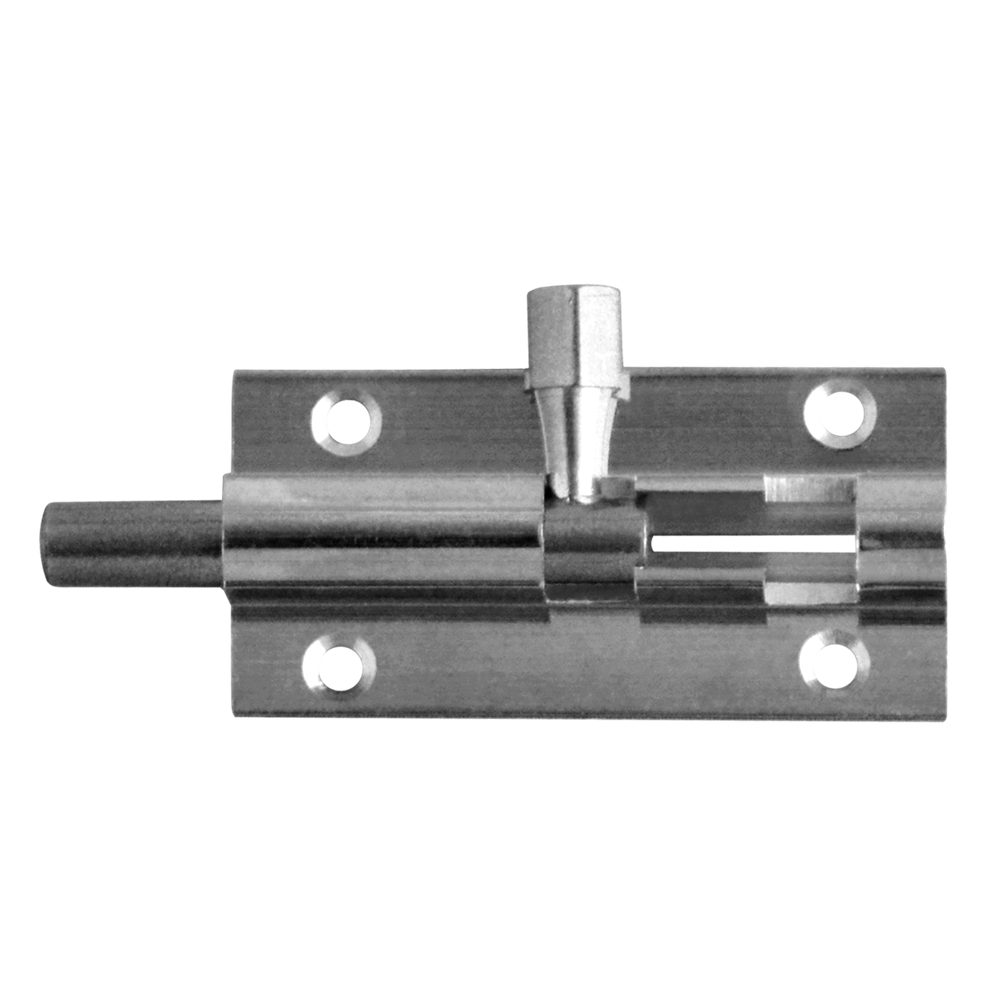 ASEC VITAL Chrome 25mm Wide Straight Barrel Bolt