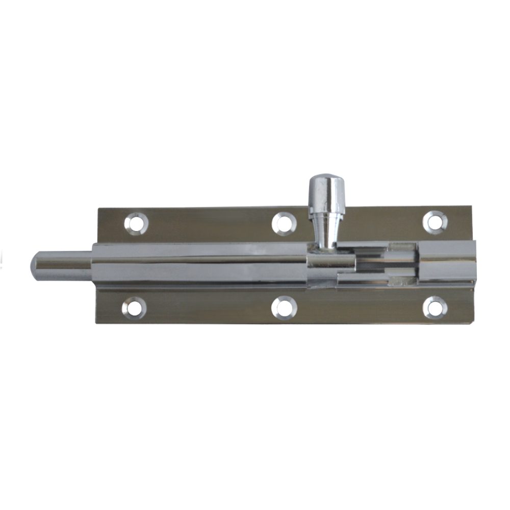 ASEC VITAL Chrome 25mm Wide Straight Barrel Bolt