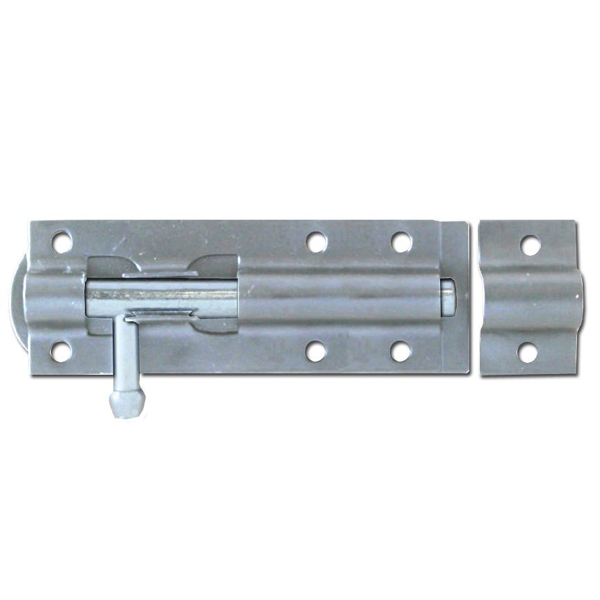 ASEC Zinc Plated Straight Tower Bolt