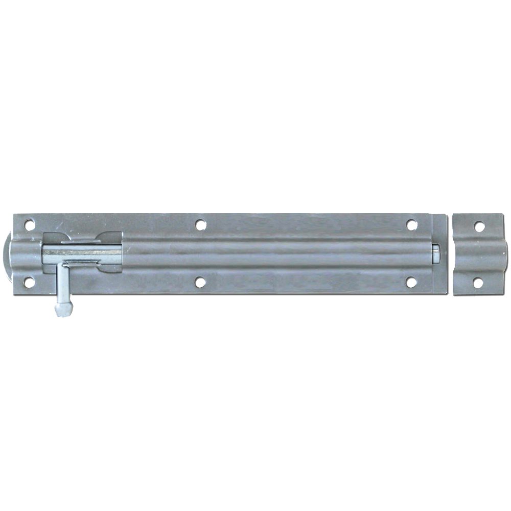 ASEC Zinc Plated Straight Tower Bolt - AS10238 - Zinc Plated - AS10238
