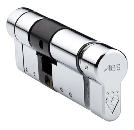 Avocet ABS Quantum Anti Snap BS TS007 3 Star Euro Thumb Turn - DC3AB4035PCT - T40/35 Chrome - Polished Chrome - DC3AB4035PCT