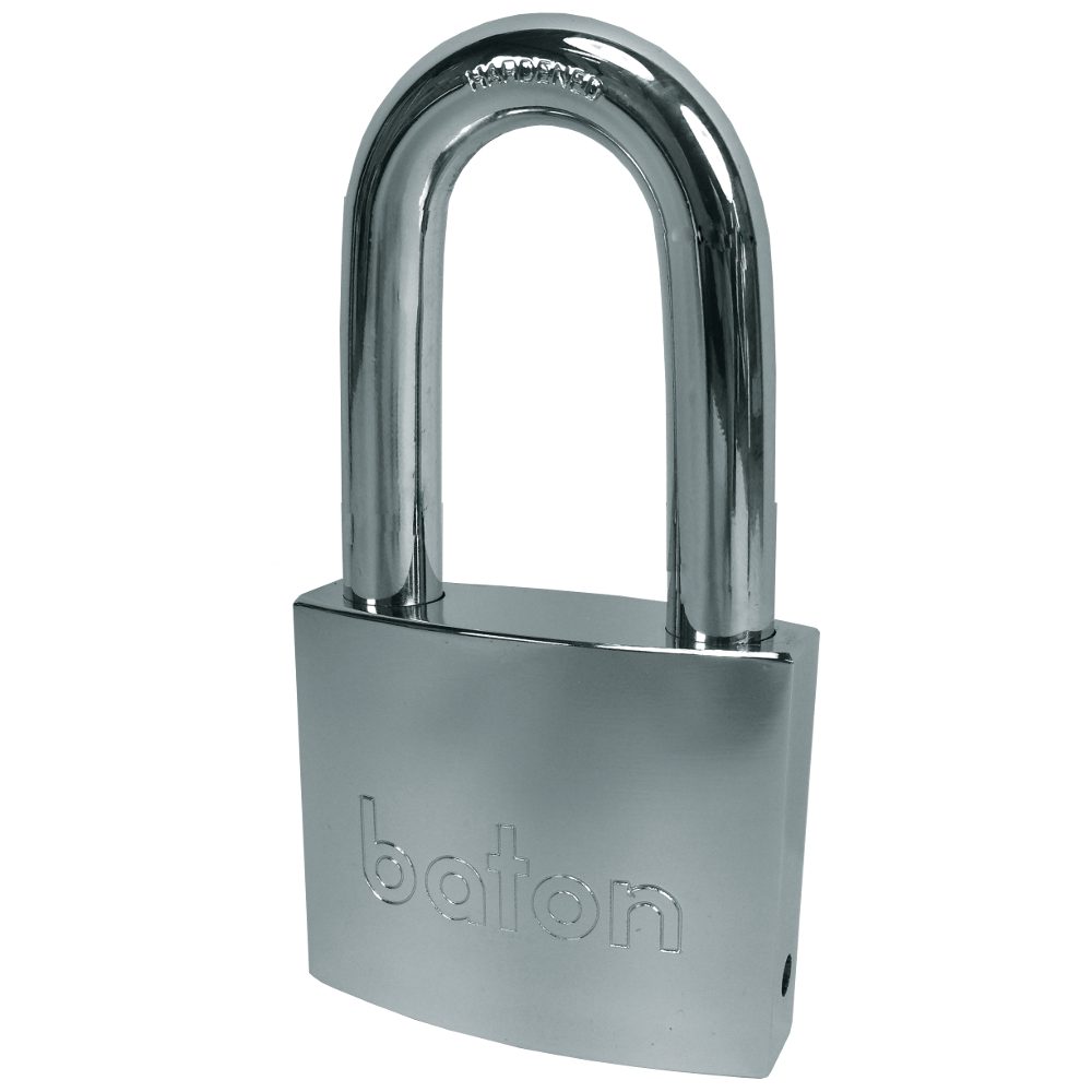 BATON LOCK 6020 Series Long Shackle Brass Padlock With Disc Mechanism - L22689 - 6020-56