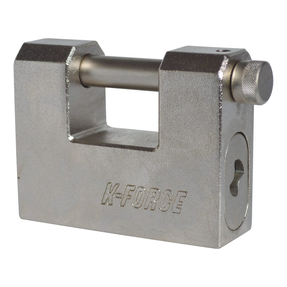 BATON LOCK K Force Sliding Shackle Padlock - L25994 - Stainless Steel - K-FORCE 85MM