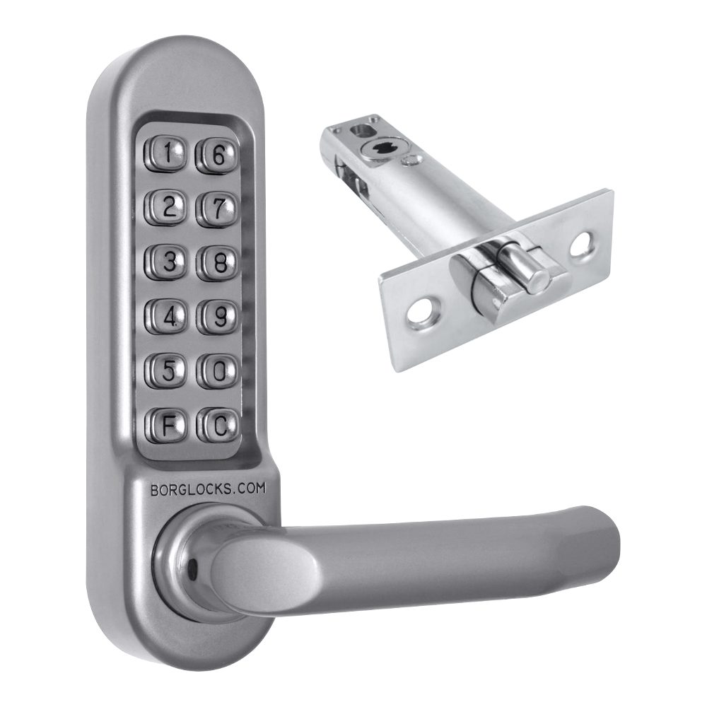 BORG LOCKS BL5001 Digital Lock With Inside Handle And 60mm Latch