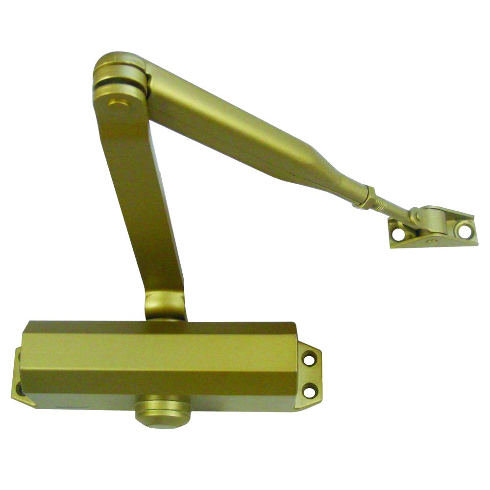 BRITON 121CE Size 3 Overhead Door Closer - L14369 - Gold Enamelled - 121CE