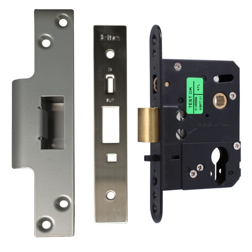 Briton 5250-57 Euro / Oval Nightlatch Case