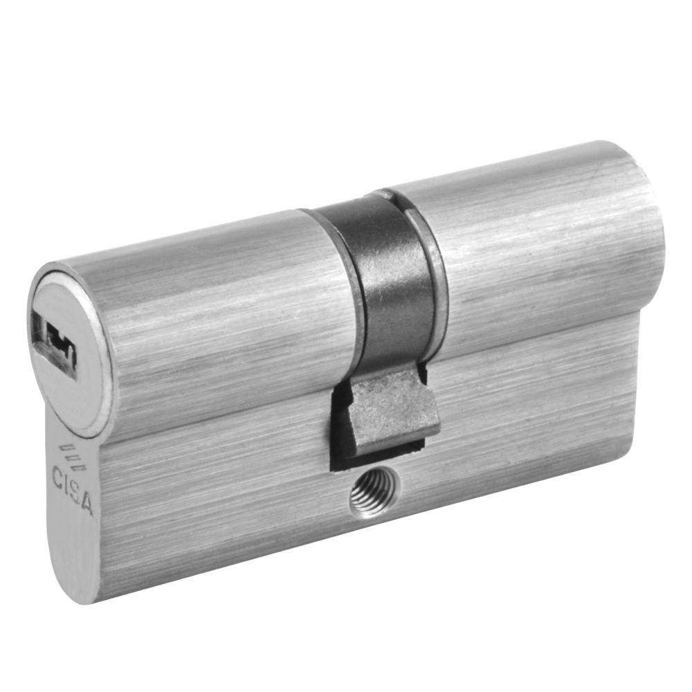 CISA Astral Euro Double Cylinder - L16027 - 30/30 - Nickel Plated - OA310