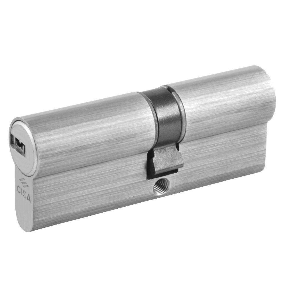 CISA Astral Euro Double Cylinder - L16031 - 40/40 - Nickel Plated - OA310