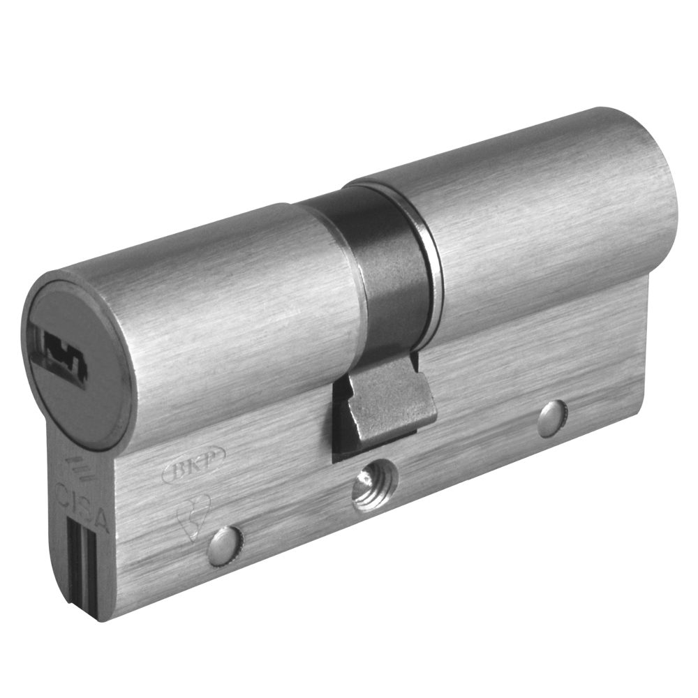 CISA Astral S Euro Double Cylinder - L16048 - 30/40 - Nickel Plated - OA3S1
