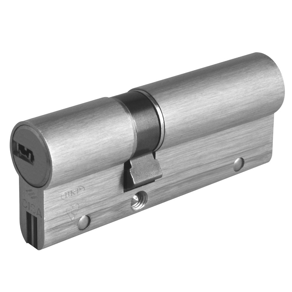 CISA Astral S Euro Double Cylinder - L16064 - 30/60 - Nickel Plated - OA3S1