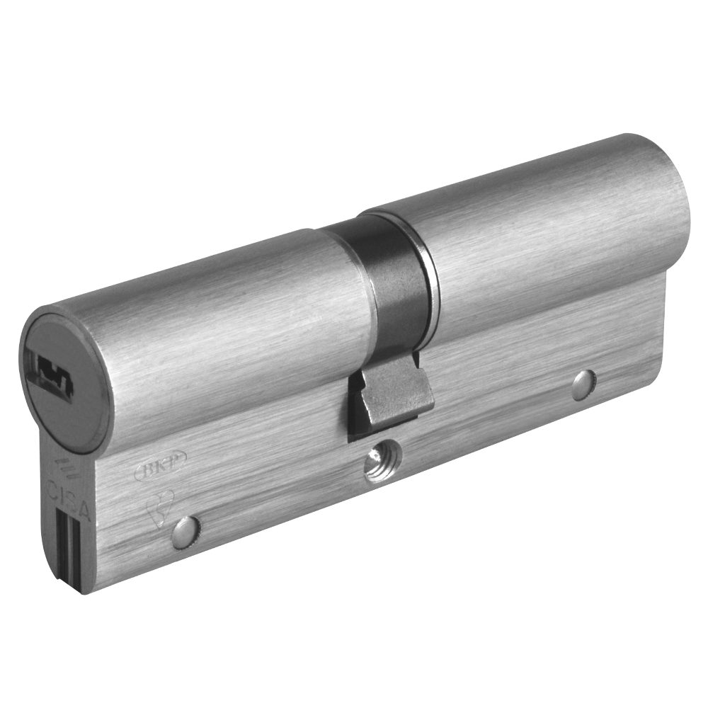 CISA Astral S Euro Double Cylinder - L16074 - 45/55 - Nickel Plated - OA3S1