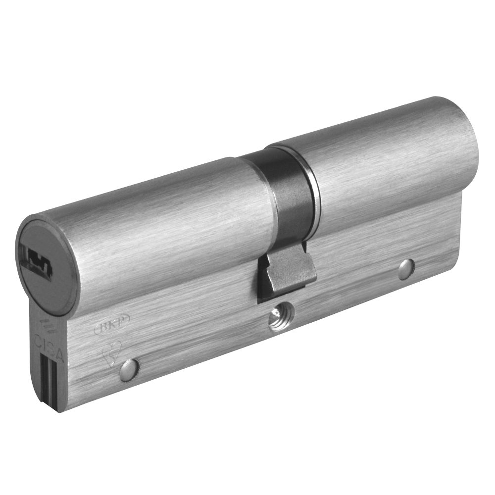 CISA Astral S Euro Double Cylinder - L16075 - 50/50 - Nickel Plated - OA3S1