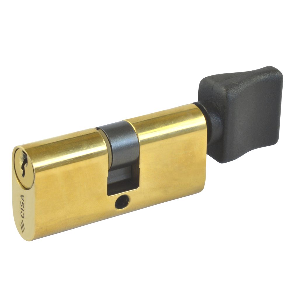 CISA C2000 Small Oval Key &amp; Turn Cylinder