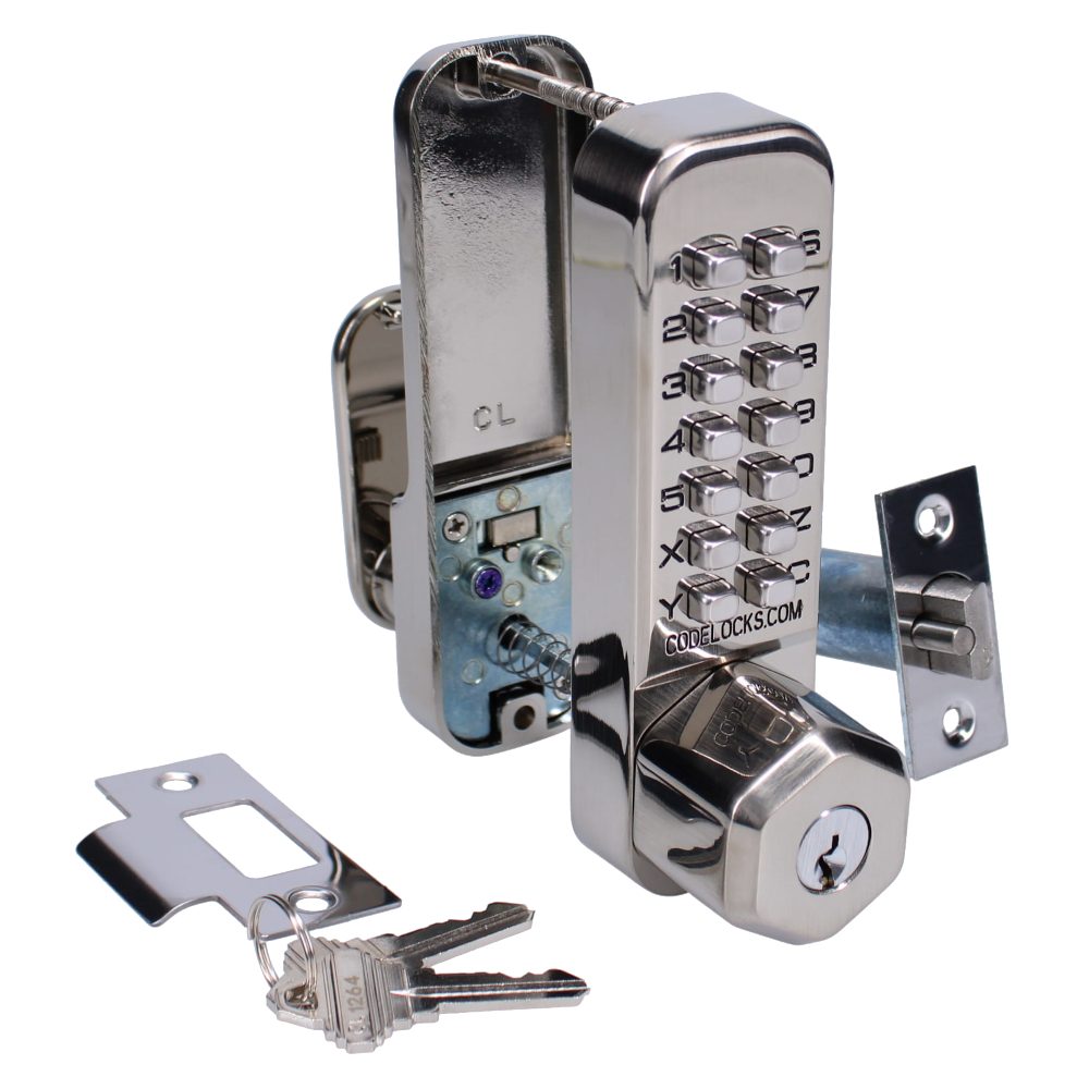 CODELOCKS CL255KO Series Digital Lock With Key Override