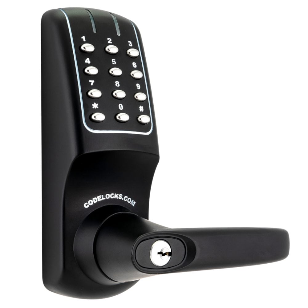 CODELOCKS CL5010 Battery Operated Digital Lock - L35804 - Black - CL5010 BK