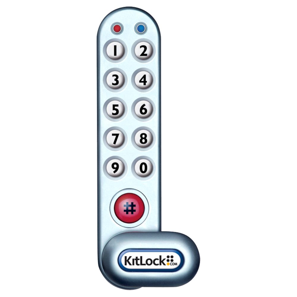 CODELOCKS KitLock KL1000 Battery Operated Digital Cabinet Lock With Slam Latch