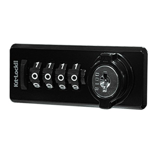 CODELOCKS KitLock KL20 Horizontal Mechanical Combination Lock With Auto Scramble