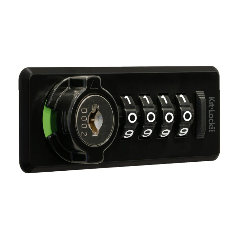 CODELOCKS KitLock KL20 Horizontal Mechanical Combination Lock With Auto Scramble