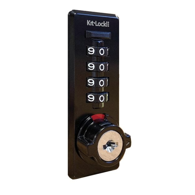 CODELOCKS KitLock KL20 Vertical Mechanical Combination Lock With Auto Scramble
