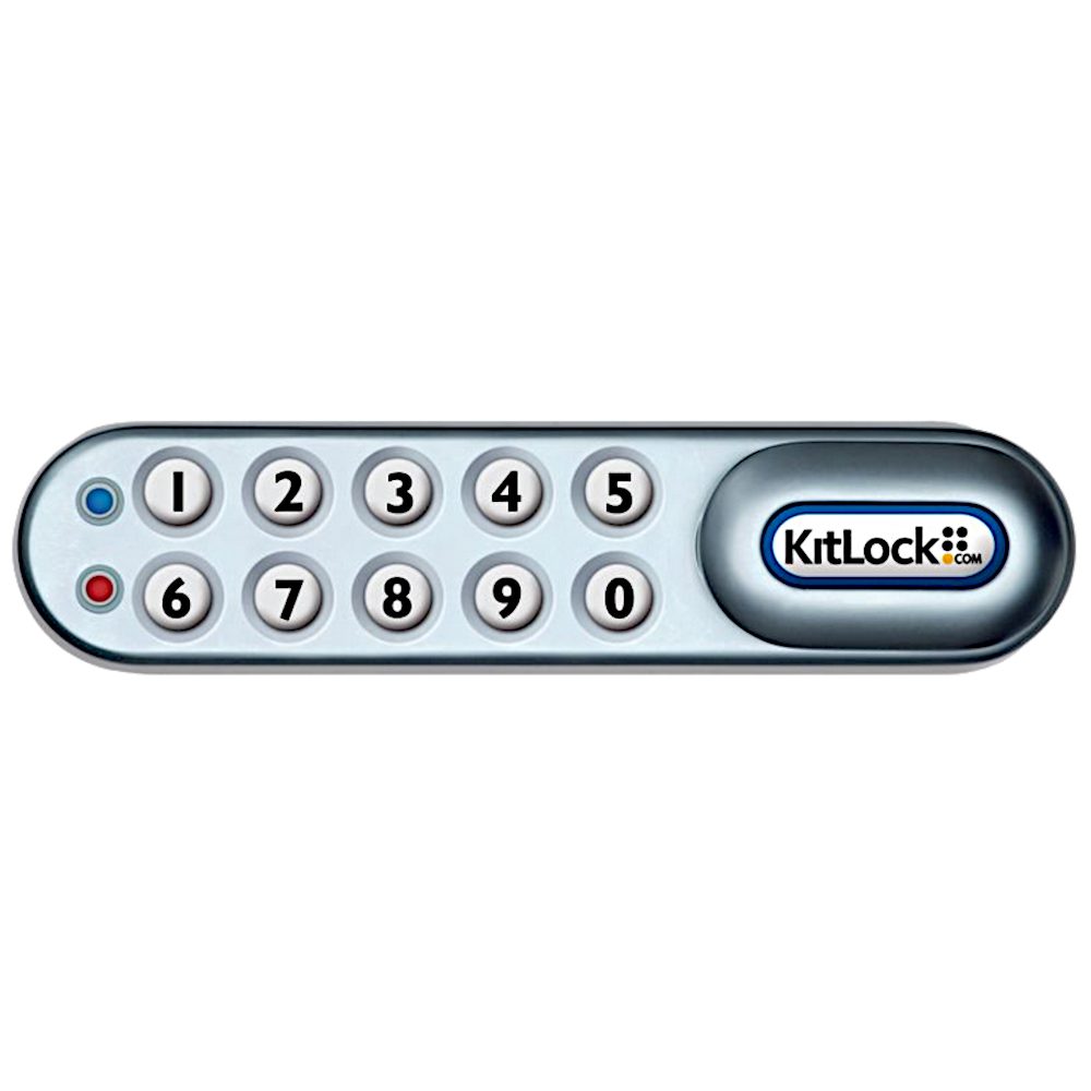 CODELOCKS KL1000 Horizontal Battery Operated Digital Cabinet Lock