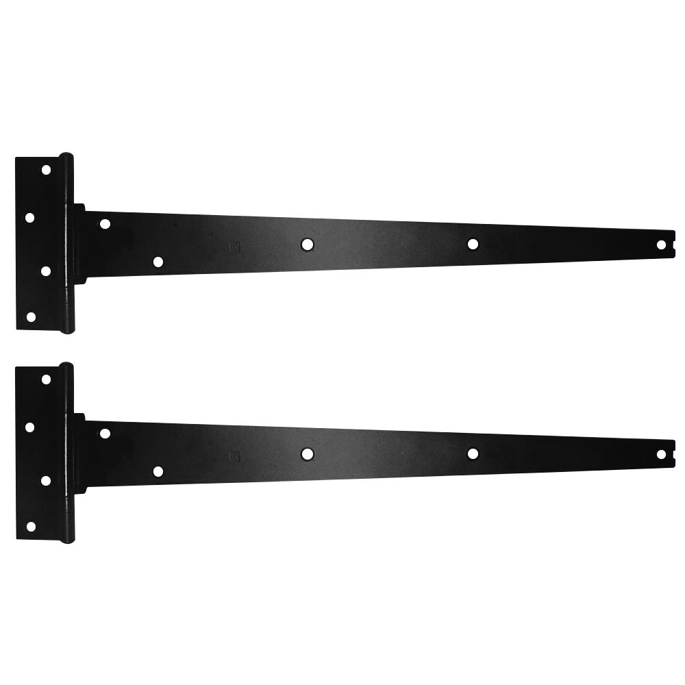 CROMPTON 909 Japaned Tee Hinge - 1696 - Black - 909-450-10