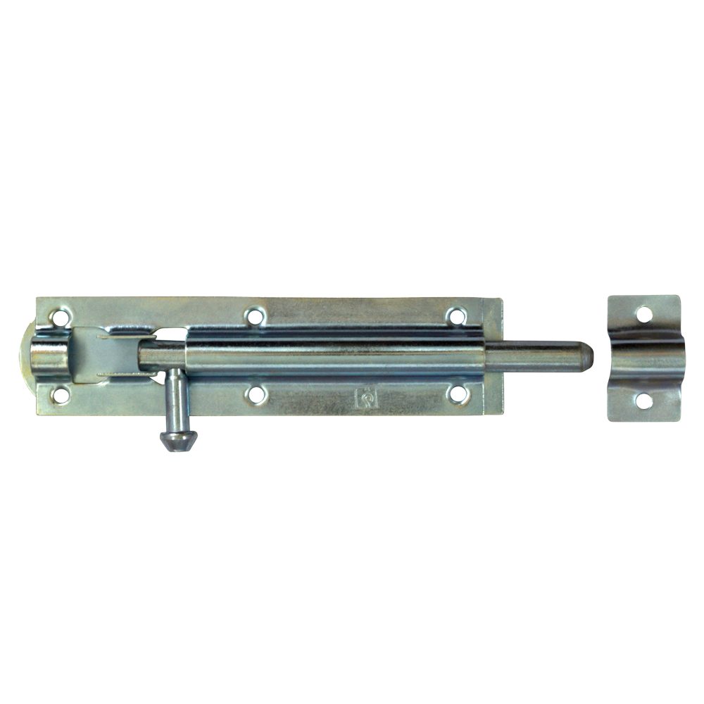 CROMPTON 923A Black Tower Bolt - 8760 - Galvanised - 0923-152-17