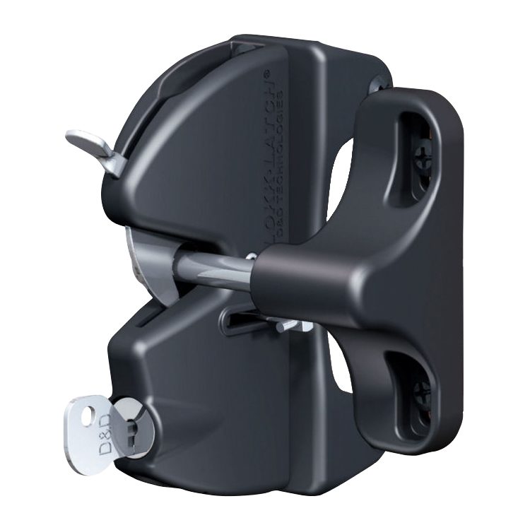 D&amp;D Deluxe Lokk Latch Gate Lock Lockable from One Side