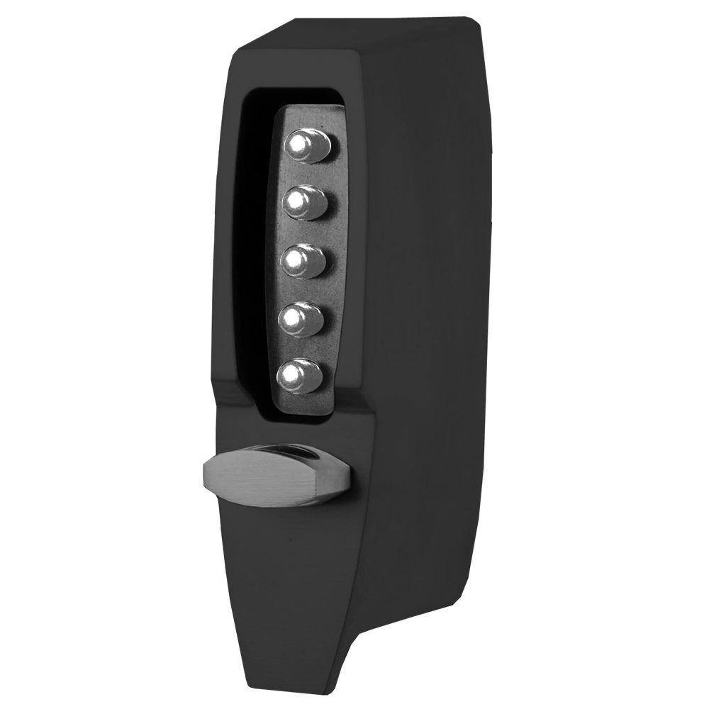 DORMAKABA 7100 Series 7106 Digital Lock Rim Deadlatch - L5898 - Black - 7106-19