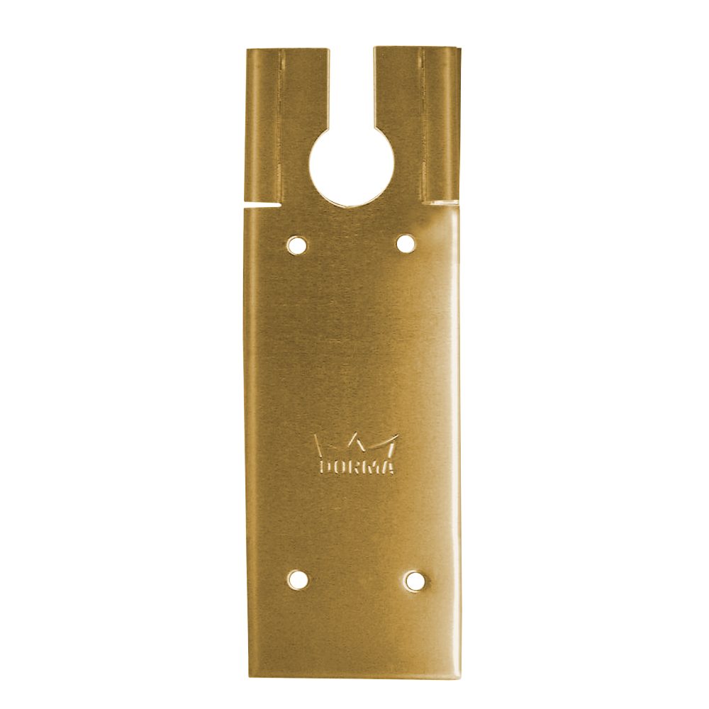 DORMAKABA Cover Plate To Suit BTS75V - L23584 - Satin Brass - 46700159