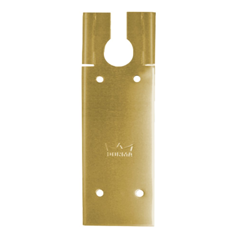 DORMAKABA Cover Plate To Suit BTS80 - L23586 - Satin Brass - 46700100