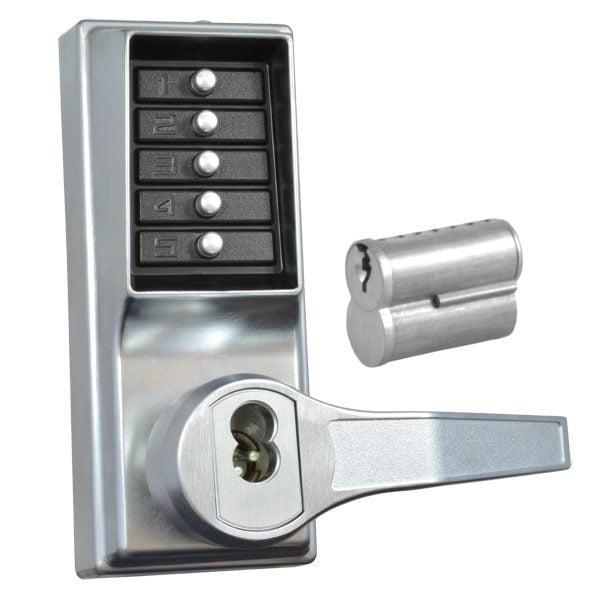 DORMAKABA LP1000 Series Front Only Digital Lock To Suit Panic Latch With Key Override