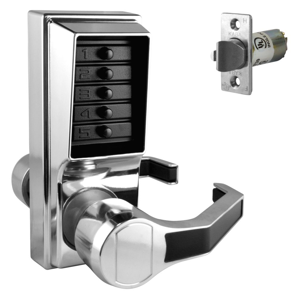 DORMAKABA Simplex L1000 Series L1011 Digital Lock Lever Operated - L3178 - Satin Chrome - LR1011-26D