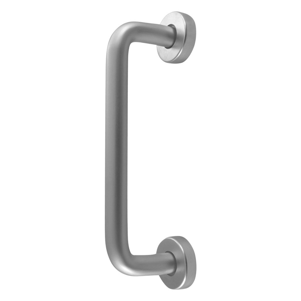 DORTREND 20RCR2 Bolt Fix Round Rose Aluminium Pull Handle - L4304 - Anodised Aluminium - 20RCR3