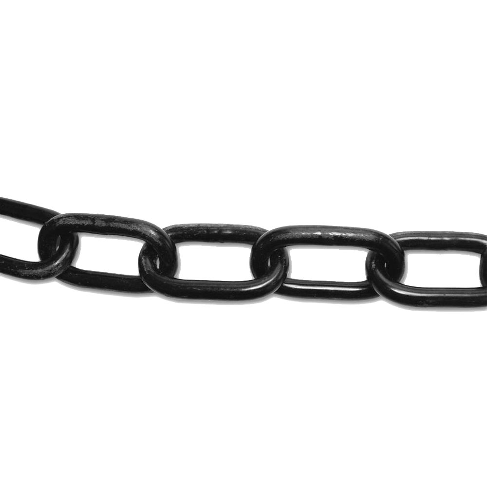 ENGLISH CHAIN Hot Galvanised Welded Steel Chain - 1417 - Black - 19354JB