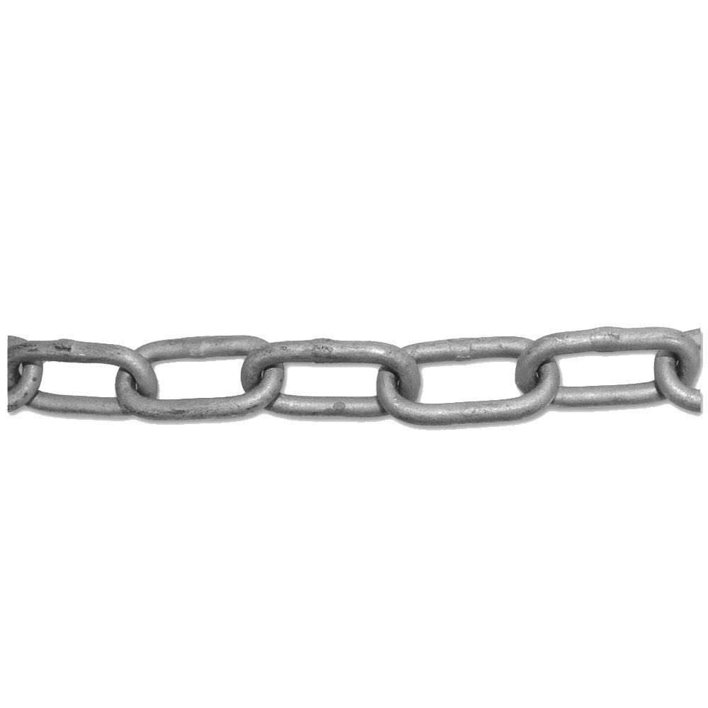 ENGLISH CHAIN Hot Galvanised Welded Steel Chain - L3320 - Galvanised - 19334GN