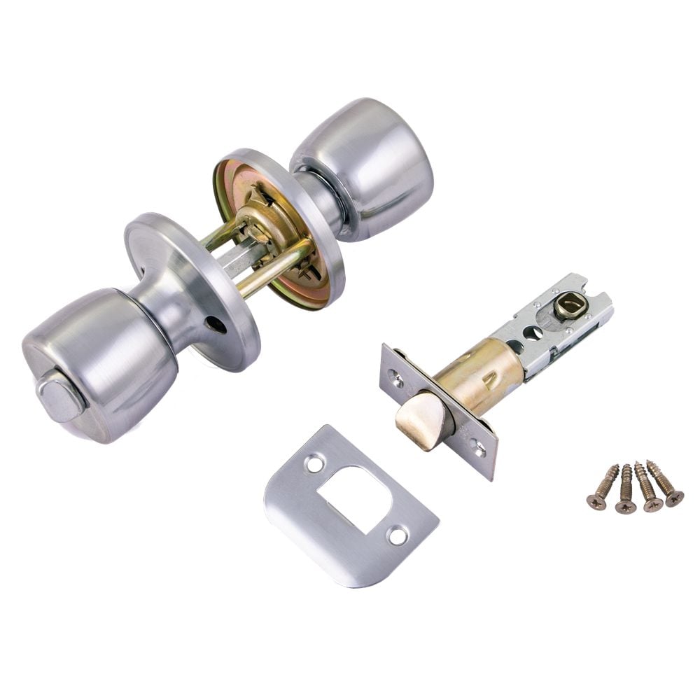 ERA 168 Privacy Knobset - L30639 - Satin Chrome - 168-52A