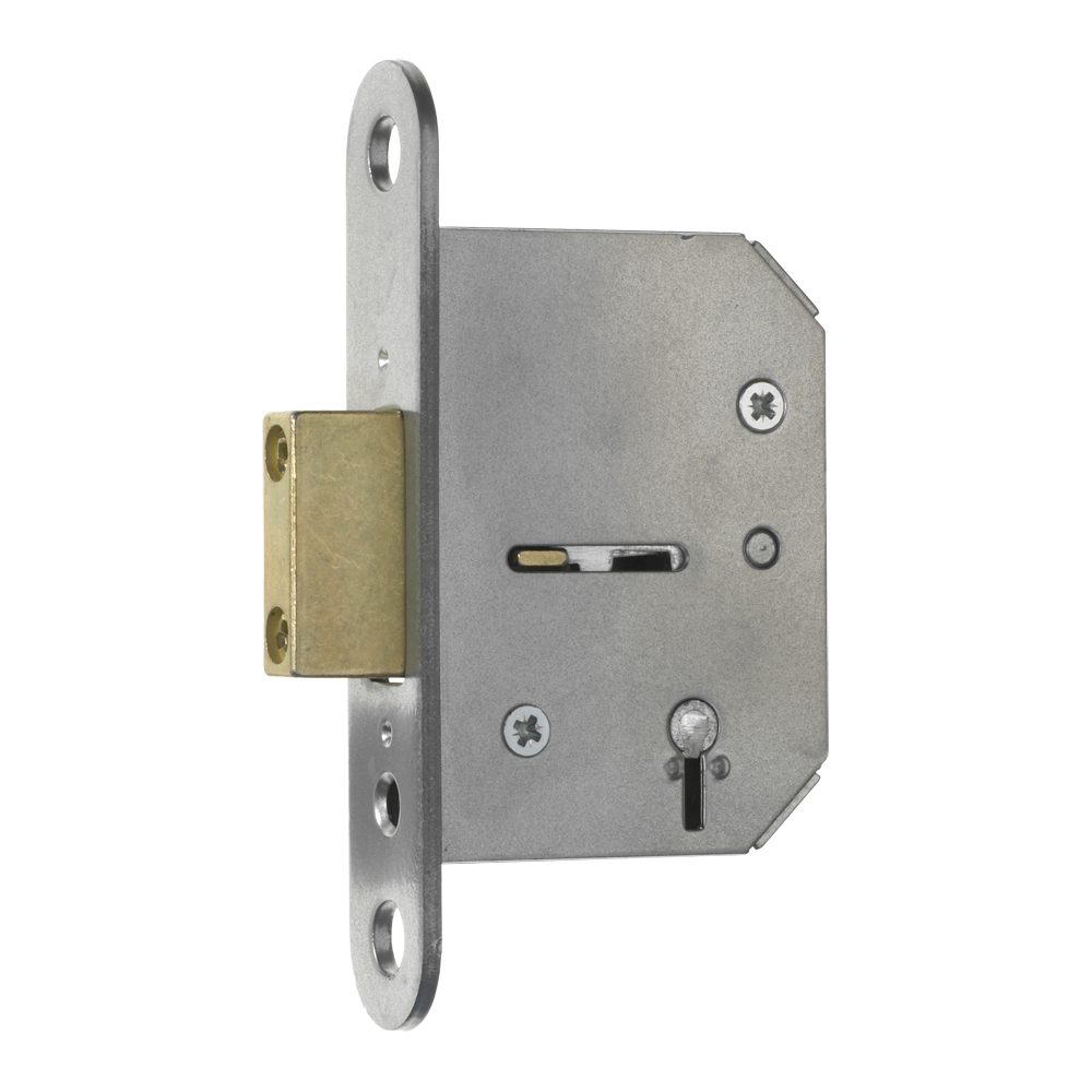 ERA 201 &amp; 301 Viscount 5 Lever Deadlock - L12505 - Polished Brass - 301 32 &amp;amp; 301-37