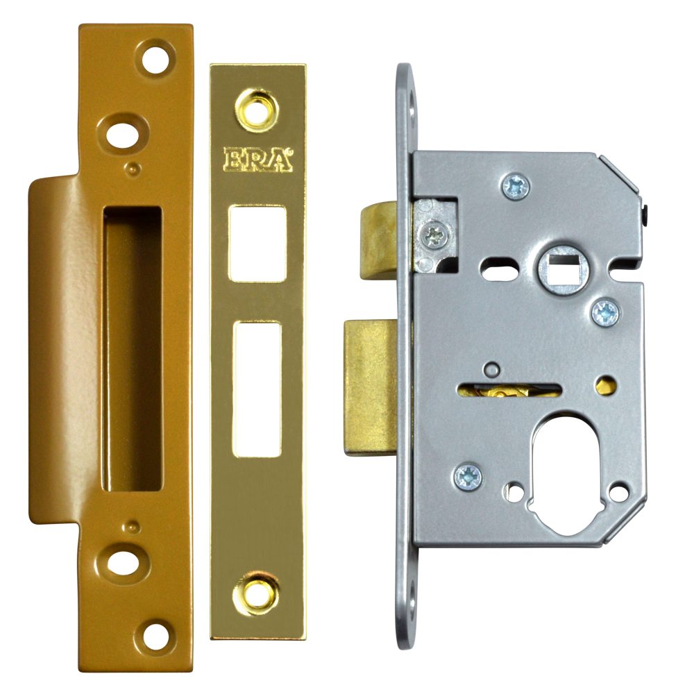 ERA 224 &amp; 324 Dual Profile Sashcase - L17458 - Polished Brass - 224 31