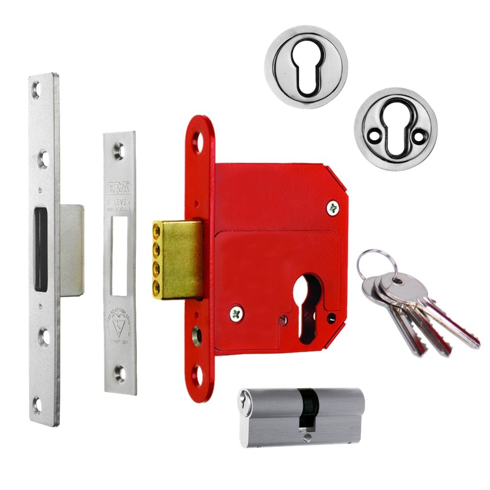 ERA 263 &amp; 363 Fortress BS Euro Deadlock With Cylinder