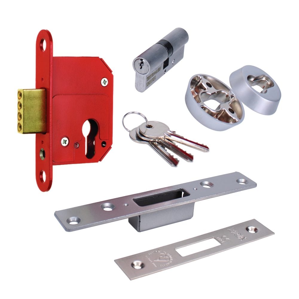 ERA 263 &amp; 363 Fortress BS Euro Deadlock With Cylinder