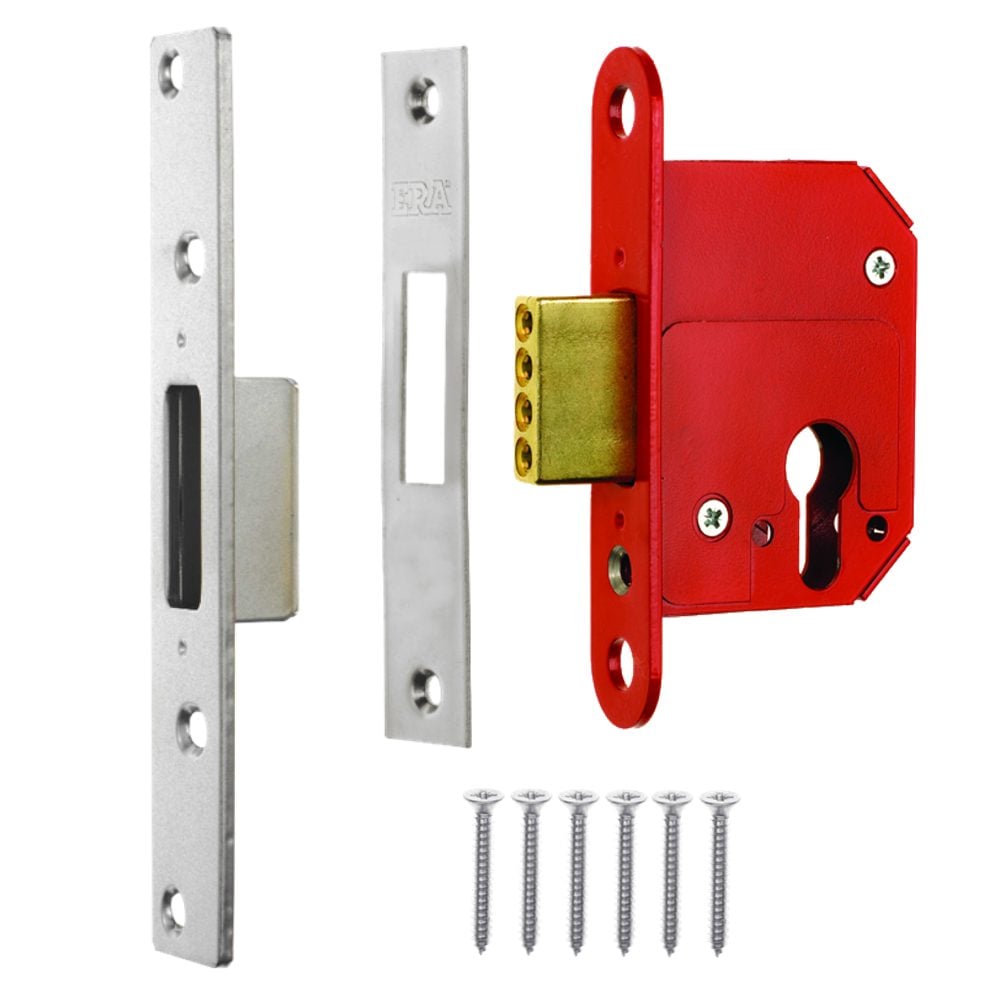 ERA 263 &amp; 363 Fortress Euro Deadlock Case Only - L33571 - Satin Chrome - 263-51CASE