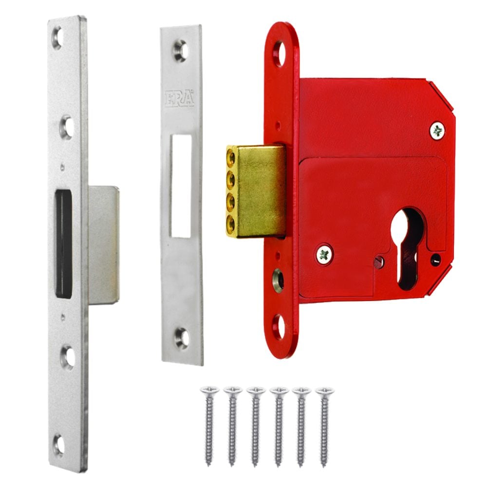 ERA 263 &amp; 363 Fortress Euro Deadlock Case Only - L33574 - Satin Chrome - 363-51CASE