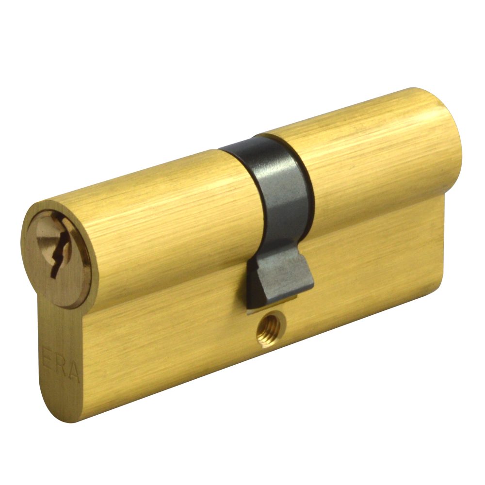 ERA 6-Pin Euro Double Cylinder - L14113 - 35/35 - Polished Brass - 4067 31