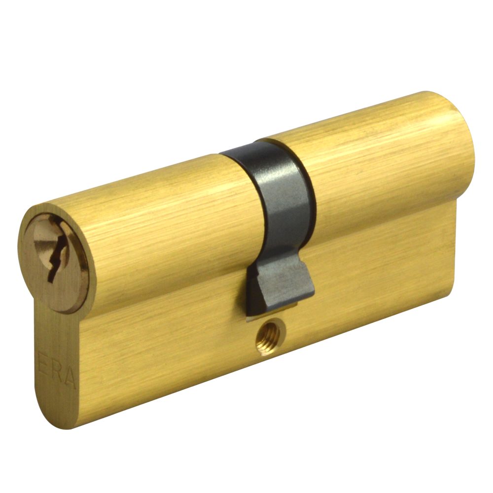 ERA 6-Pin Euro Double Cylinder - L14238 - 35/40 - Polished Brass - 4069 31
