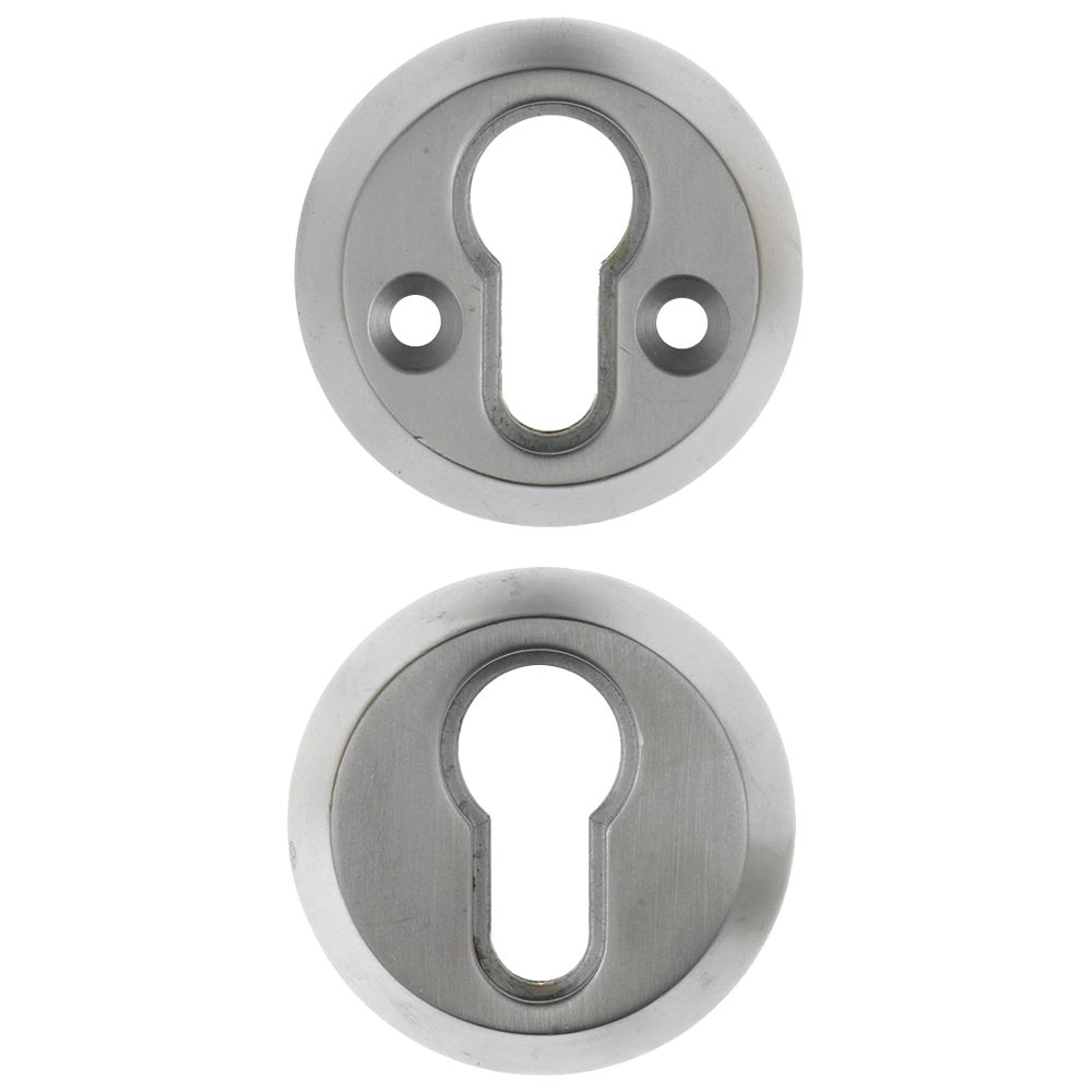 ERA High Security Cylinder Escutcheon - L29708 - Satin Chrome - 263-55ESC SC
