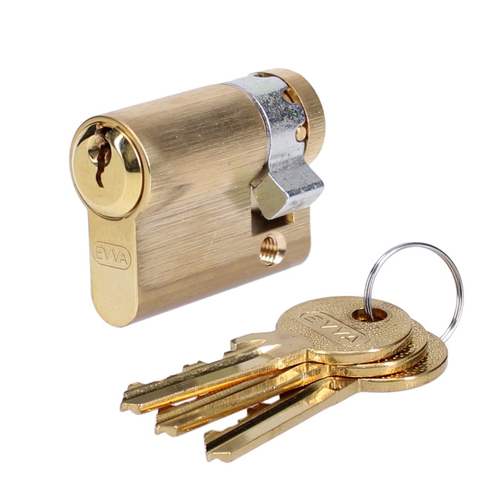 EVVA A5 HZ Euro Half Cylinder With Adjustable Cam KD