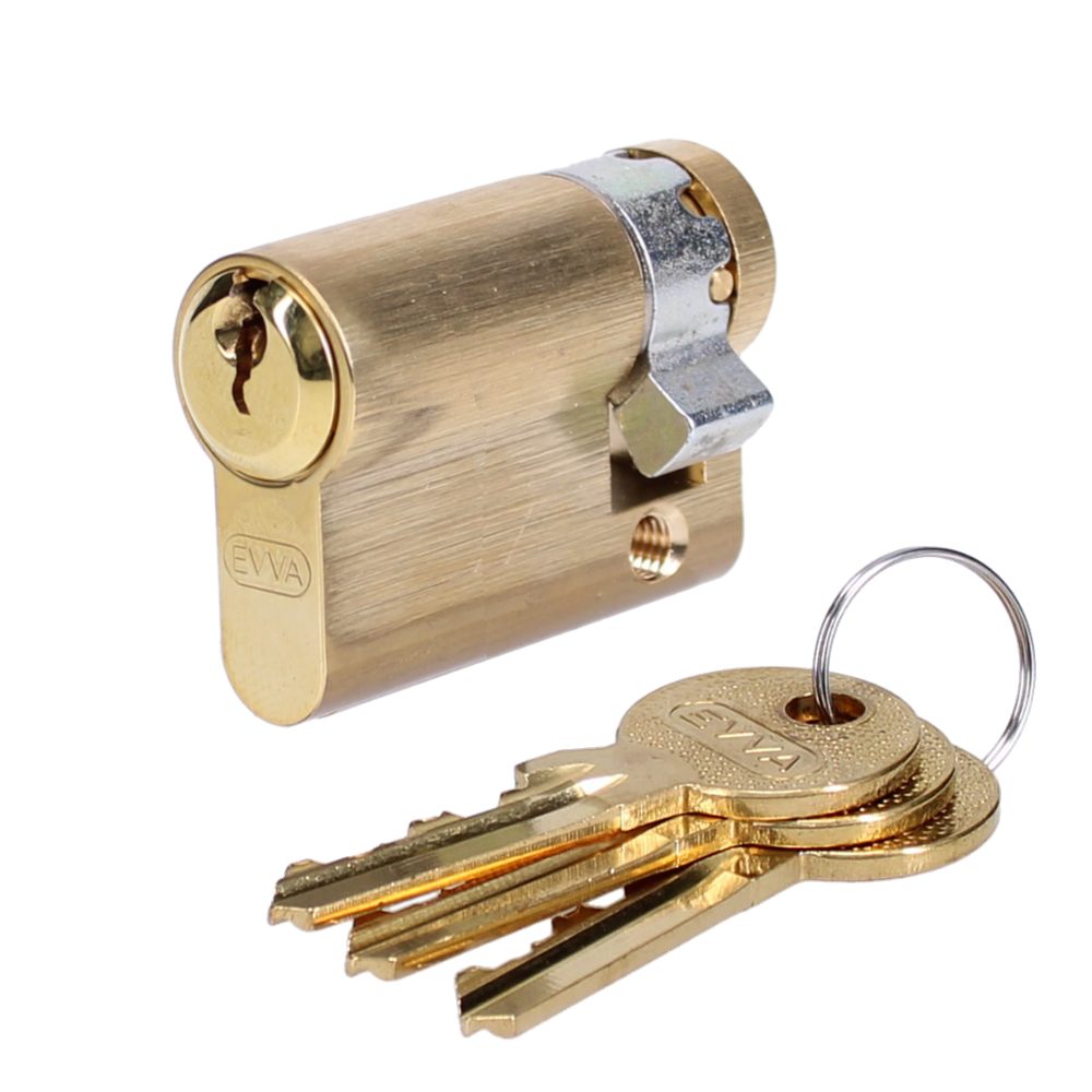 EVVA A5 HZ Euro Half Cylinder With Adjustable Cam KD