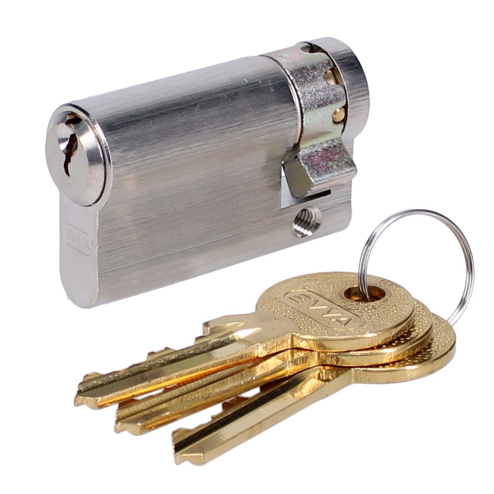EVVA A5 HZ Euro Half Cylinder With Adjustable Cam KD
